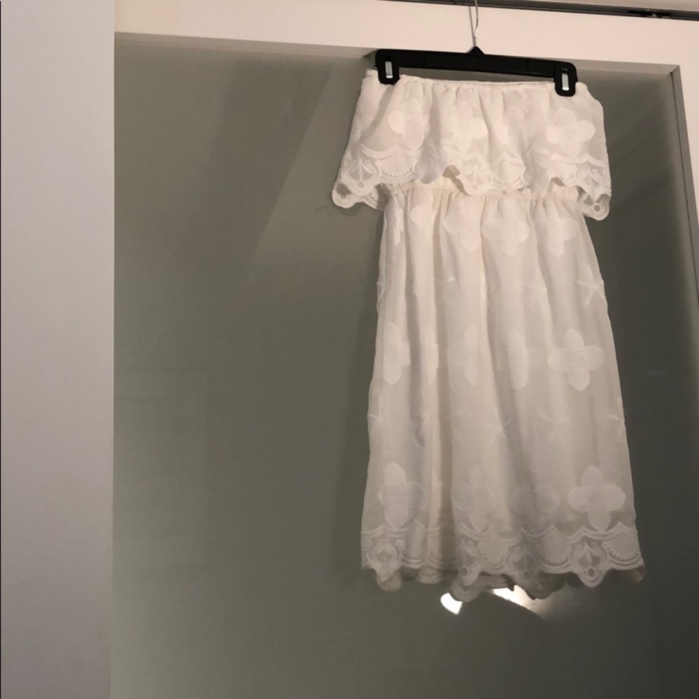 Summer white dress